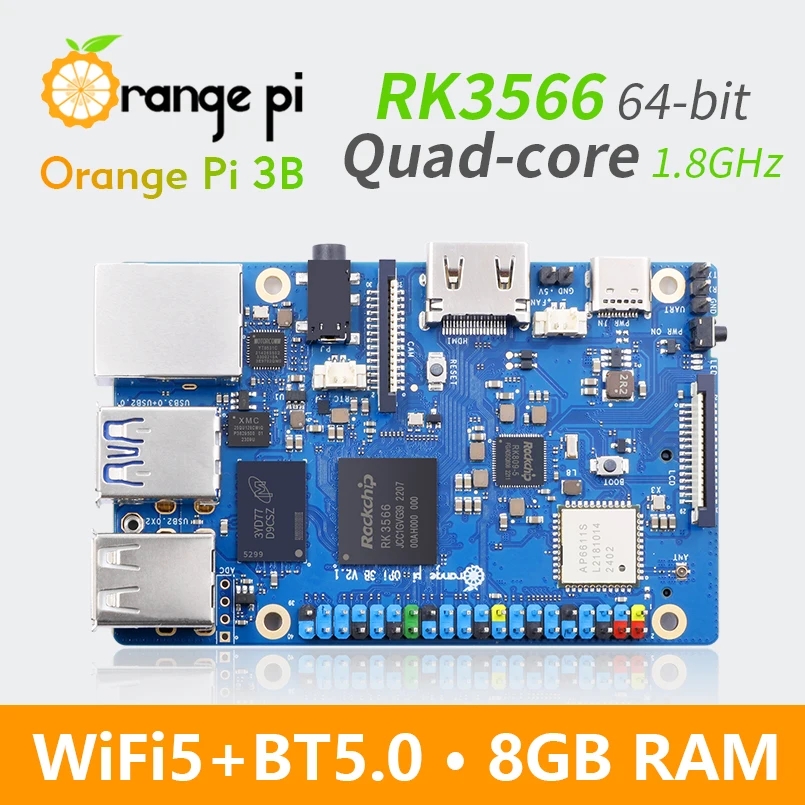 Orange Pi 3B 8GB 4GB 2GB แรม R - Rockchip Rk3588 Development Board บทวิจารณ์และราคา